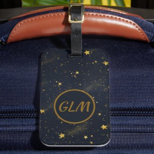 Night Sky Monogram Gepäckanhänger