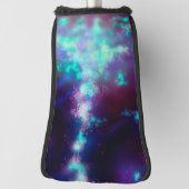 Night Sky Neon Lights Golf Headcover (Rotieren 90)