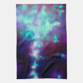 Night Sky Neon Lights Handtuch (Vertikal)