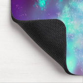 Night Sky Neon Lights Mouse Pad Mousepad (Ecke)