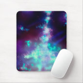 Night Sky Neon Lights Mouse Pad Mousepad (Mit Mouse)