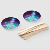 Night Sky Neon Lights Set Fans Fächer (Non-assembled)