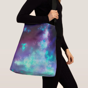 Night Sky Neon Lights Tasche