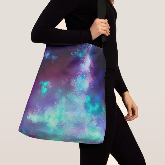 Night Sky Neon Lights Tasche (Von Nahem)