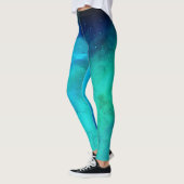 Night Sky Northern Lights Galaxy Leggings (Links)