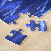 Night Sky Ocean Cliff Shooting Star Leinwand Puzzle (Seite)