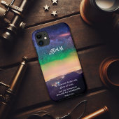 Night Sky Over Rockies Psalms Bible Verse Case-Mate iPhone Hülle