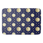 Night Sky Pattern Badematte (Vorderseite)