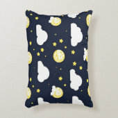 Night Sky Pattern Dekokissen (Vorderseite(Vertikal))