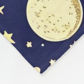 Night Sky Pattern Fleecedecke (Ecke)