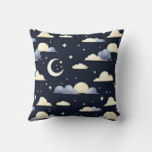 Night Sky Pattern Kissen (Rückseite)