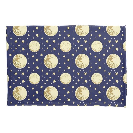 Night Sky Pattern Kissenbezug (Vorderseite)