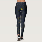 Night Sky Pattern Leggings (Rückseite)