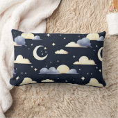 Night Sky Pattern Lendenkissen (Decke)