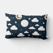 Night Sky Pattern Lendenkissen (Rückseite)