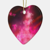 Night Sky Pink Flare Keramik Dekoration (Links)