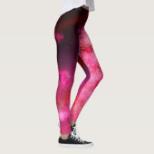 Night Sky Pink Flare Leggings (Rechts)