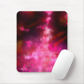 Night Sky Pink Flare Mouse Pad Mousepad (Mit Mouse)
