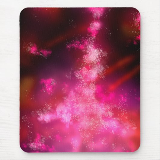 Night Sky Pink Flare Mouse Pad Mousepad (Vorne)