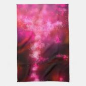 Night Sky Pink Flare Teetuch Geschirrtuch (Vertikal)