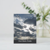 Night Sky Post Postkarte (Stehend Vorderseite)