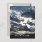 Night Sky Post Postkarte (Vorne/Hinten)