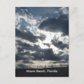 Night Sky Post Postkarte (Vorderseite)