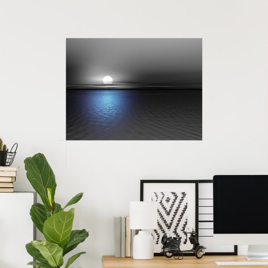 Night Sky Poster (Heimbüro)