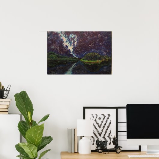 Night Sky Poster (Heimbüro)