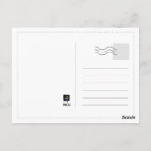 "Night Sky" Postkarte (Rückseite)