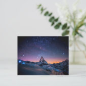 Night Sky Postkarte (Stehend Vorderseite)