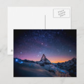Night Sky Postkarte (Vorne/Hinten)