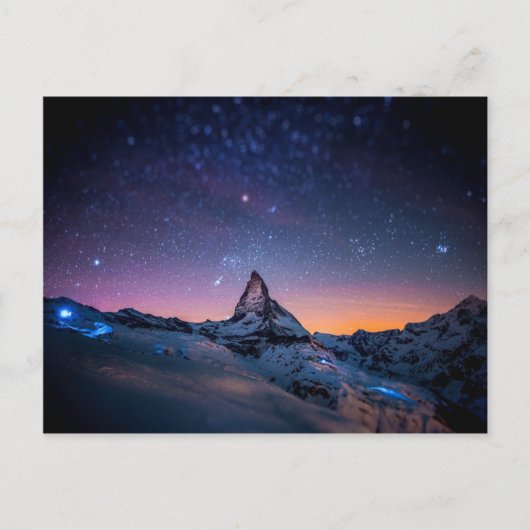 Night Sky Postkarte (Vorderseite)