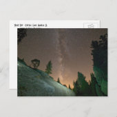 Night Sky Postkarte (Vorne/Hinten)