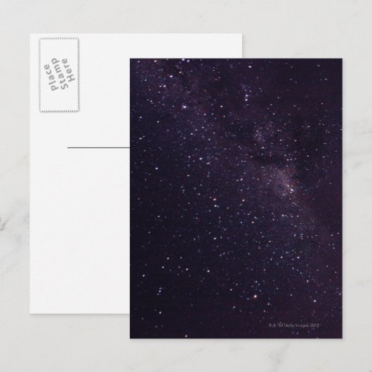 Night-Sky Postkarte (Vorne/Hinten)
