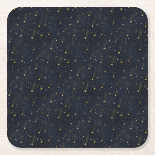 Night Sky Rechteckiger Pappuntersetzer (Vorderseite)