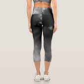 Night Sky Smoke Capri Leggings (Rückseite)