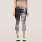 Night Sky Smoke Capri Leggings (Vorderseite)