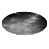 Night Sky Smoke Cutting Board Schneidebrett (Ecke)