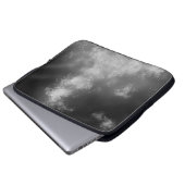 Night Sky Smoke Laptop Bag Laptopschutzhülle (Vorne Knopf)