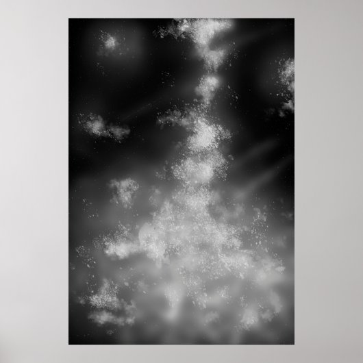 Night Sky Smoke Poster (Vorne)