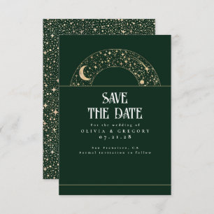 Night Sky Stars Celestial Save the Date