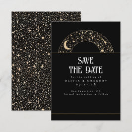 Night Sky Stars Celestial Save the Date