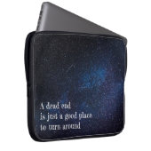 Night Sky und Stars Laptop Sleeve (Vorne Rechts)