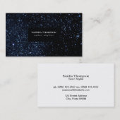 Night Sky Visitenkarte (Vorne/Hinten)