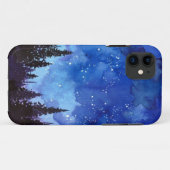 Night Sky Wald Case-Mate iPhone Hülle (Rückseite (Horizontal))