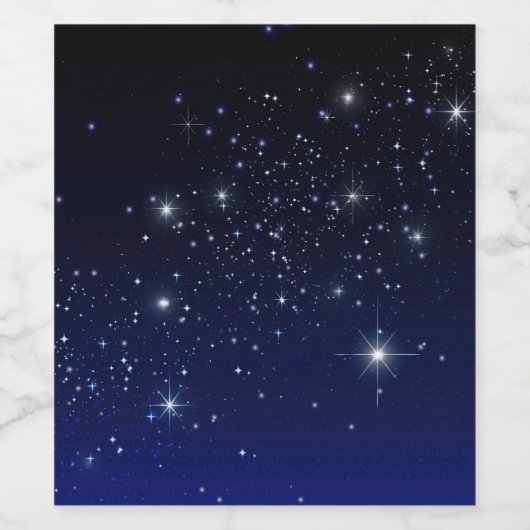 NIGHT SKY WEINETIKETT (Einzelnes Label)