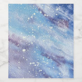 Night Sky Wine Label Weinetikett (Einzelnes Label)