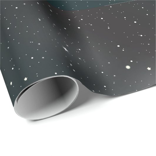 Night Sky Wrapper Geschenkpapier (Rolleneckpunkt)