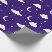 Night Sky Wrapping Paper Geschenkpapier (Ecke)